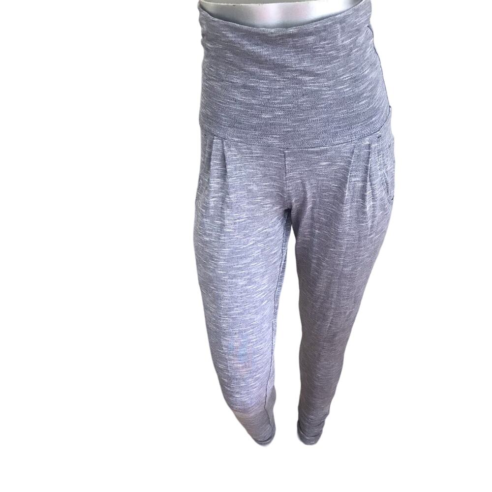 Nike Dri Fit High Waisted Gray Jogger Pants With Pockets Women's Size Small